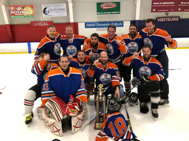 Oilers, gagnants classe c · 20e tournoi