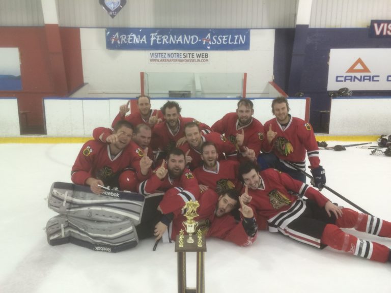Hockey à l'aréna Fernand-Asselin